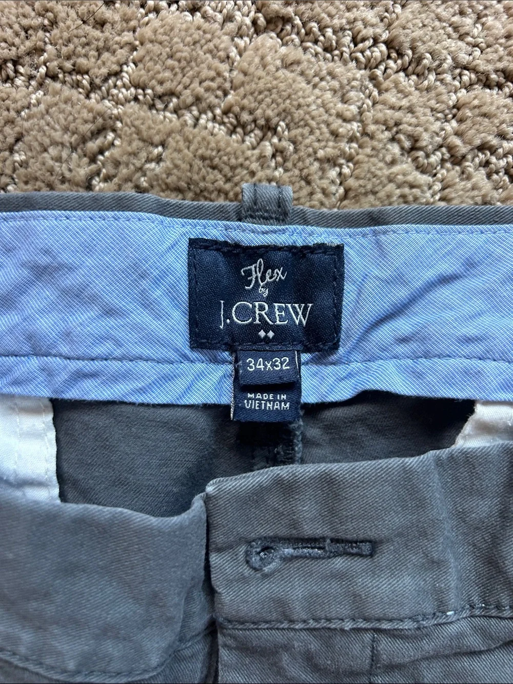 J. Crew dark grey Chino Pants